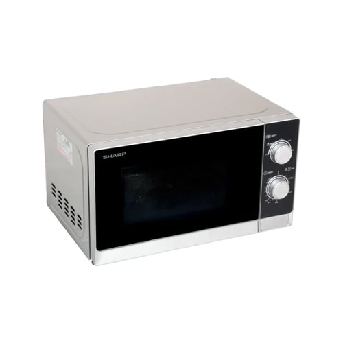 مايكروويف مع فرن شارب بسعة 20 لتر - باللون الفضّي