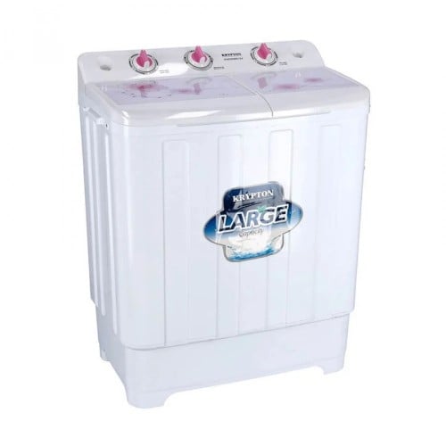 غسالة حوضين نصف أوتوماتيكية 7.5 ليتر – كريبتون أبي...