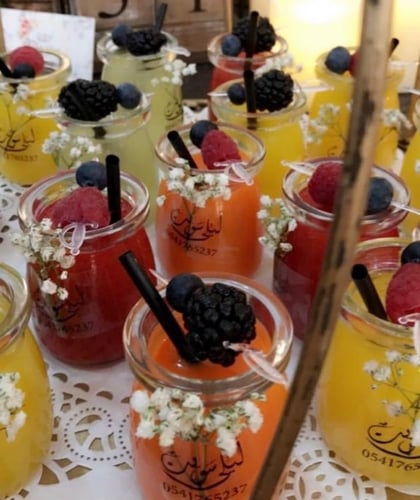 مشروبات باردة تقديم مميز