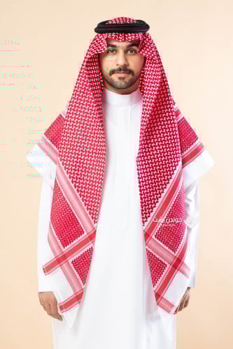 Black Diamond- شماغ سجنتشر إنجليزي قطن