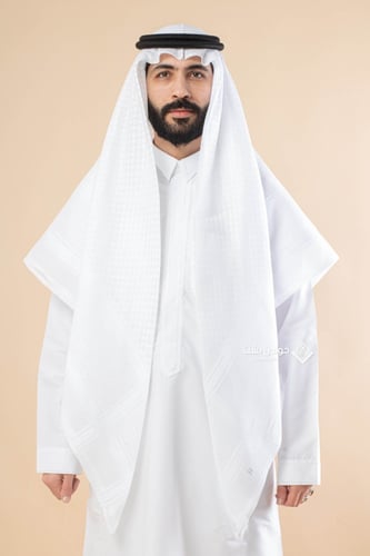 شماغ هولدون أبيض