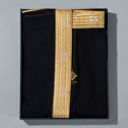 بشت دقة خاصة أسود راقي