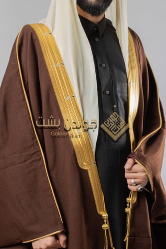 Golden Bisht- بشت شتوي ملكي عودي