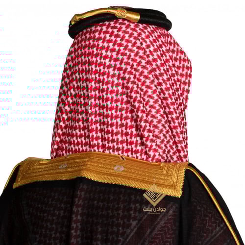 بشت ملكي اسود الفاخر