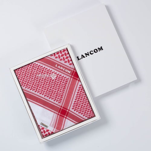 شماغ لانكوم كلاسيك احمر