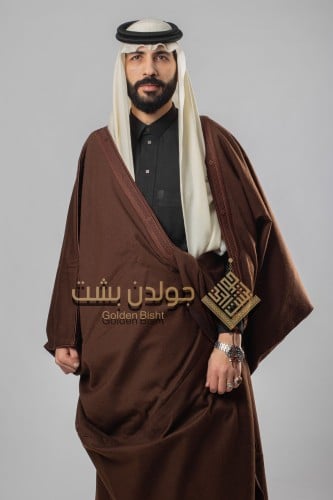 Golden Silk Bisht- بشت شتوي حرير عودي