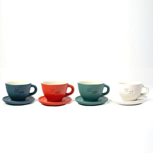 كوب سيراميك 150 ملي مع صحن