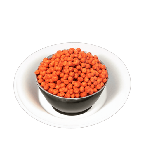 ذرة محمصة بنكهة الكاتشب