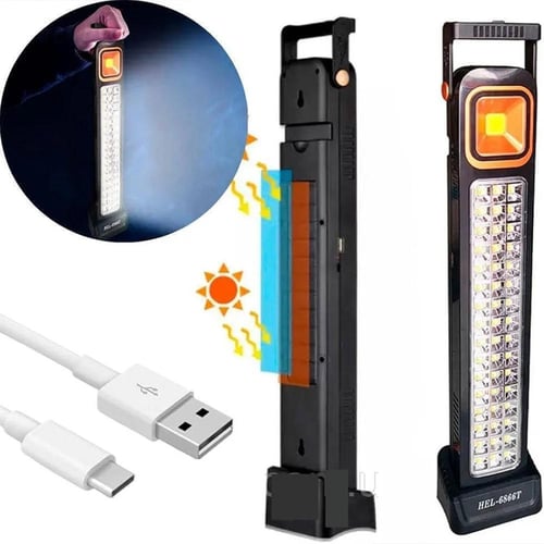 مصباح طوارئ Haverliang HEL‑6866T LED قوي طويل العم...