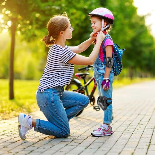 مجموعة الحماية المتكاملة مكونة من 6 قطع للركب.
