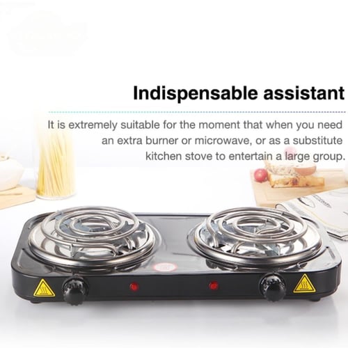 فرن كهربائي مسطح مزدوج PRIMO PLUS PR615 بقوة 2000...