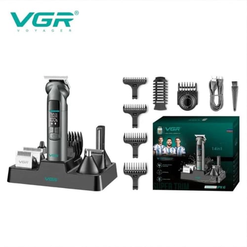 ماكينة حلاقة وتشذيب VGR V-096 متعددة الاستخدام 14...