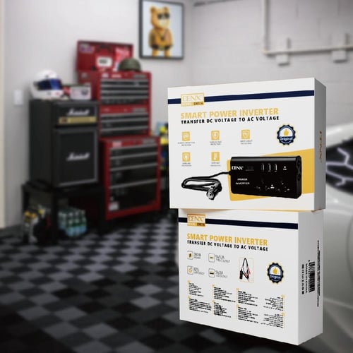 محول الطاقة الذكي DENX DX136 بقدرة 300 واط وتحويل...