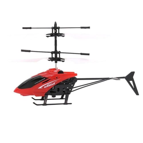 طائرة هليكوبتر صغيرة مع جهاز تحكم عن بُعد وإضاءة و...