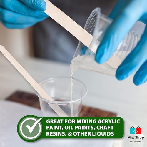 أعواد خشبية متعددة الاستخدامات مكونة من 50 قطعة لص...