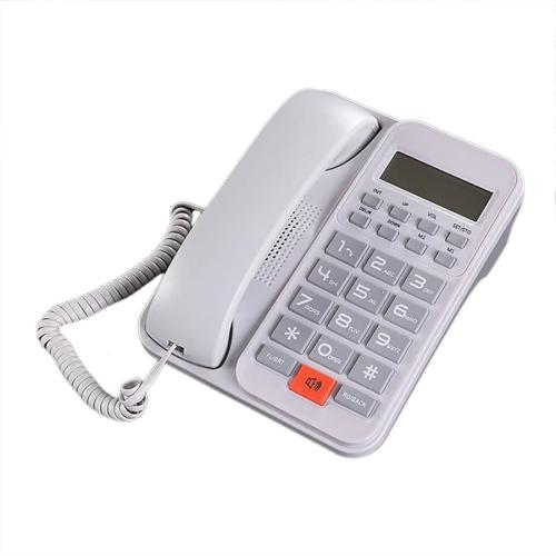 هاتف أرضي RUAY RA60 بـ 16 نغمة وشاشة مضيئة عالية ا...