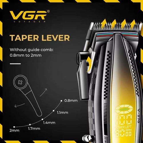ماكينة حلاقة احترافية VGR V-270 بسرعة 9000RPM وبطا...