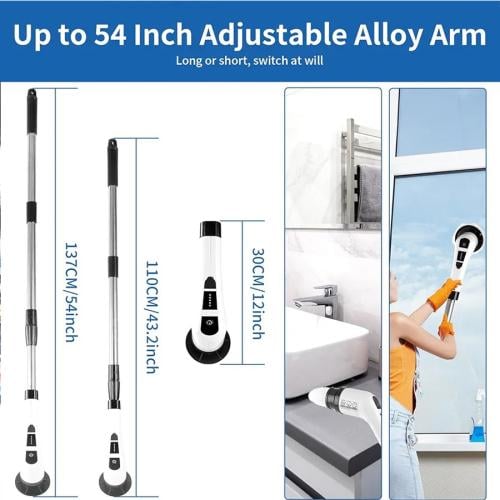 فرشاة تنظيف كهربائية DENX DX3630 متعددة الوظائف 9...