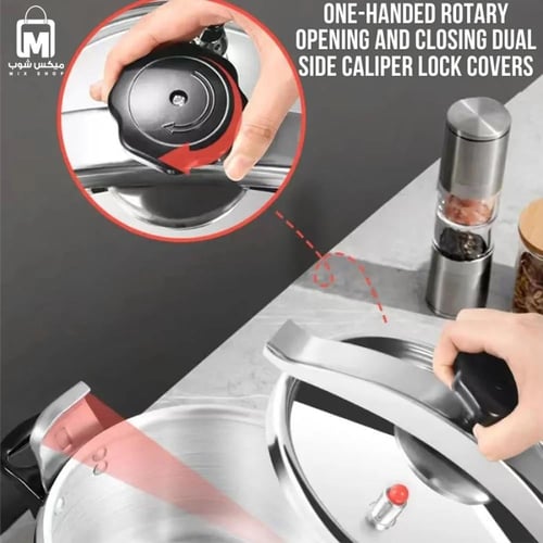 قدر الضغط DENX DX3427 ألمنيوم 11 لتر بسُمك 2.4 مم...