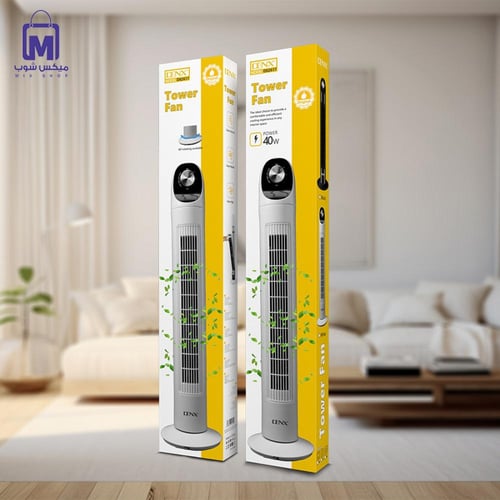 مروحة عمودية DENX DX2617 بزاوية دوران 80° و3 سرعات...