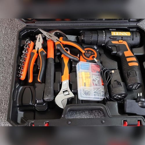 حقيبة دريل وأدوات مختلفة للصيانة موديل DX1778 مارك...