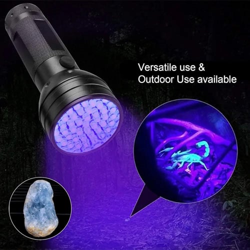 كشاف الأشعة فوق البنفسجية مع 100 مصباح LED للكشف ع...