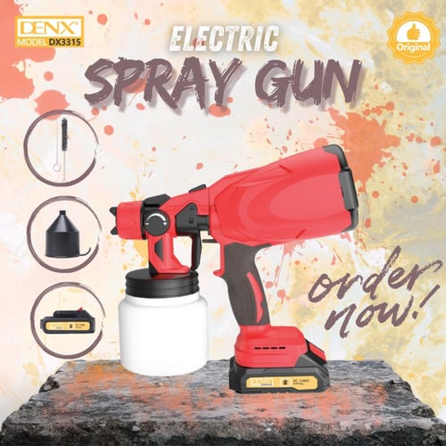 بخاخ دهان كهربائي DENX DX3315 بقوة 800 واط وسعة خز...