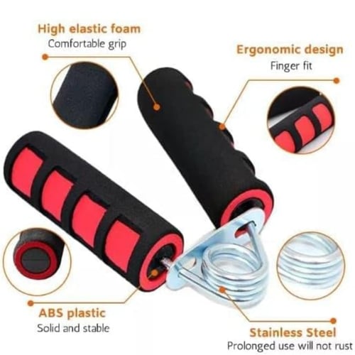 مقبض من قطعتين لتقوية اليد والأصابع .