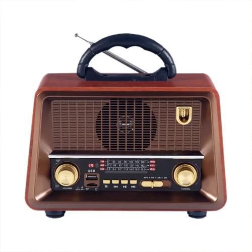 راديو محمول DENX DX2440 مع بلوتوث وUSB وصوت Hi-Fi...