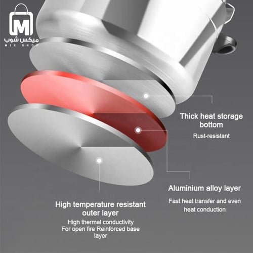 قدر الضغط DENX DX3427 ألمنيوم 11 لتر بسُمك 2.4 مم...