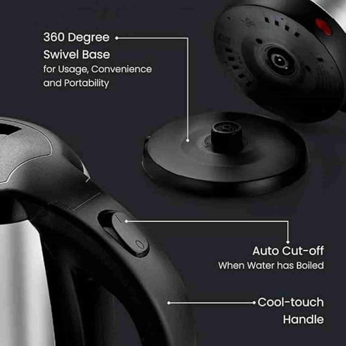 غلاية كهربائية بسعة 2.0 لتر لتحضير المشروبات الساخ...