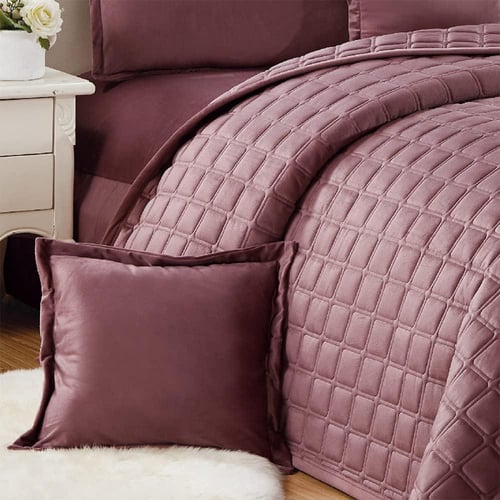 طقم لحاف مضغوط مايكروفايبر مكون من 4 قطع من Moon (...