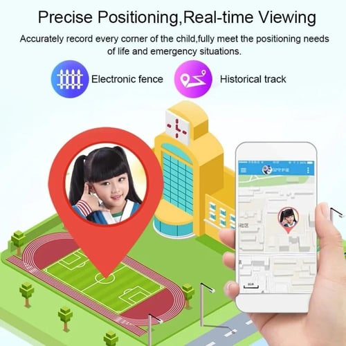 ساعة التتبع الذكية للأطفال مزودة بتقنية تتبع الموق...