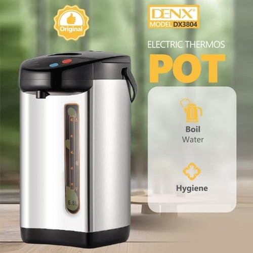 غلاية دينكس الكهربائية DX3804 بسعة 6.8 لتر وطاقة 7...