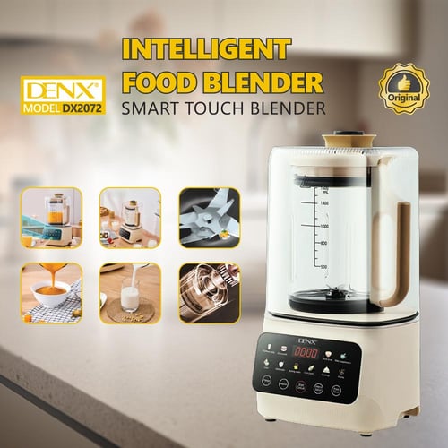 خلاط طعام ذكي DENX DX2072 بقوة 600 واط وسعة 1.5 لت...