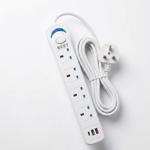 مشترك كهربائي BEST BT-5105U بطول 5 متر وقدرة 1700...