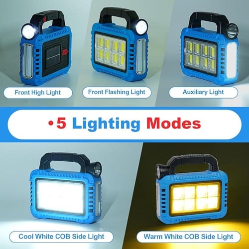 كشاف محمول Hurry Bolt HB 8678S-8 متعدد الوظائف بال...