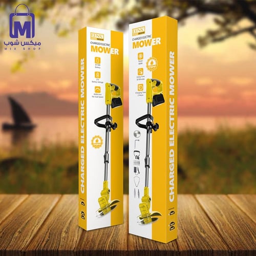 ماكينة قص عشب كهربائية DENX DX3310 ببطارية 21 فولت...