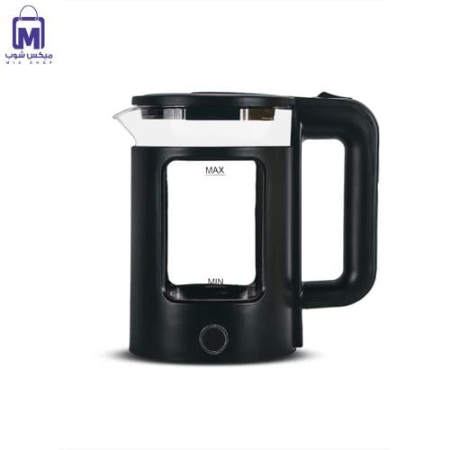 غلاية كهربائية زجاجية DENX DX3801 بقوة 1500 واط وس...