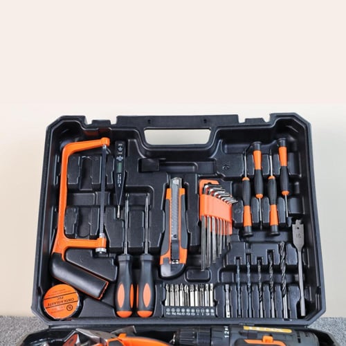 حقيبة دريل وأدوات مختلفة للصيانة موديل DX1778 مارك...