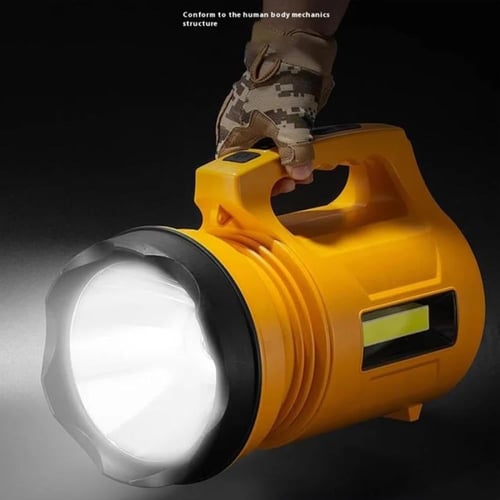 كشاف يدوي W5207-2 مع إضاءة RGB متعددة الألوان مقاو...