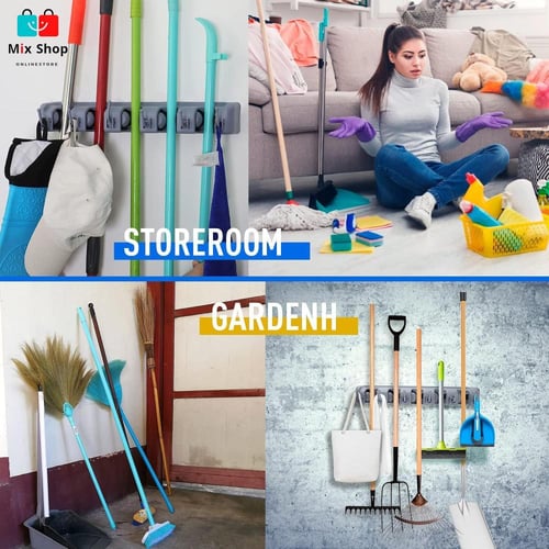 حامل أدوات تنظيف من بريمو بلس مكون من 5 فتحات