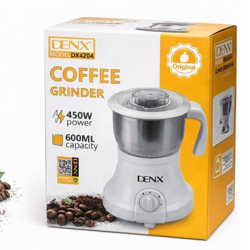 مطحنة DENX الاحترافية DX4204 بقوة 450W وسعة 600ML...