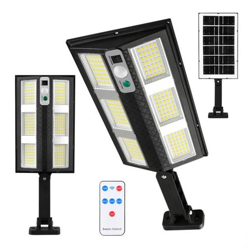 كشاف طاقة شمسية بحساس حركة 50 واط مع ريموت مقاوم ل...