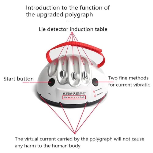 جهاز كشف الكذب للأطفال مع اهتزاز وصوت صراخ لتجربة...