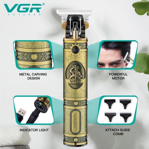 ماكينة حلاقة رجالي قابلة لإعادة الشحن VGR V-085
