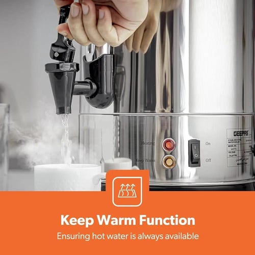 غلاية مياه كهربائية DENX DX3406 بسعة 10 لتر ستانلس...