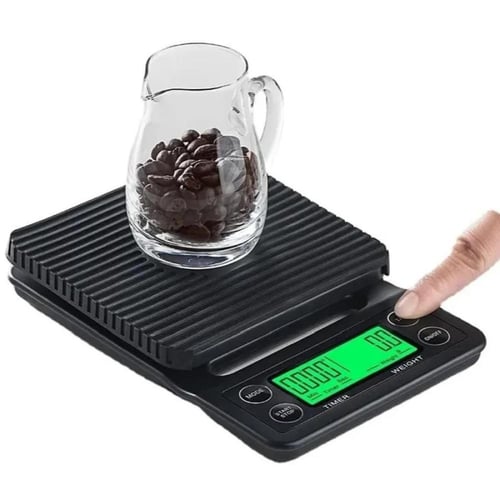 طقم تحضير قهوة مقطرة 7 قطع شنطة سفر متكاملة مع ميز...