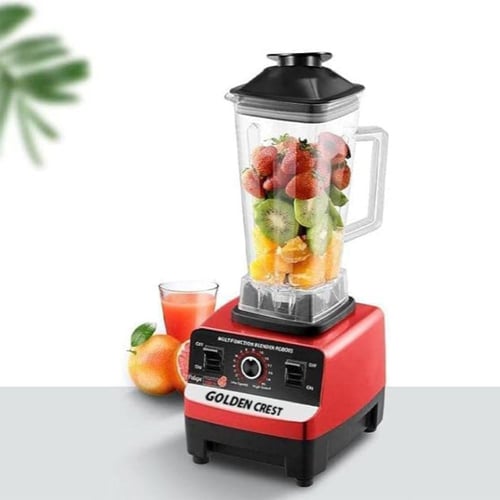 خلاط عصير قوي Golden Crest بقوة 4500 واط وسعة 2 لت...