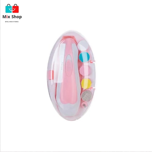 مبرد كهربائي لتشذيب أظافر الأطفال 6 في 1